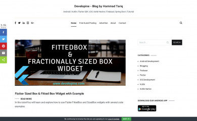 developine.com screenshot