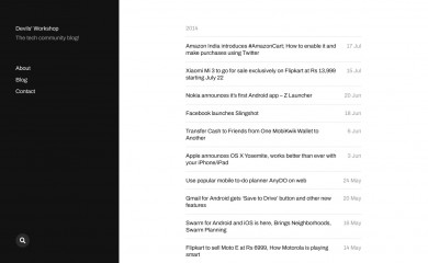 devilsworkshop.org screenshot