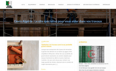 devis-algerie.com screenshot