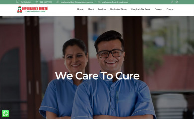 devkinursesbureau.com screenshot