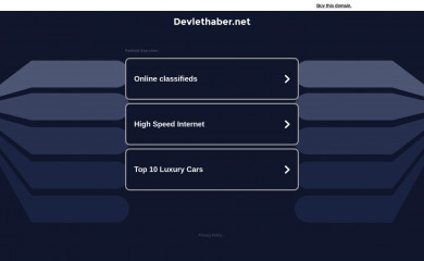 devlethaber.net screenshot