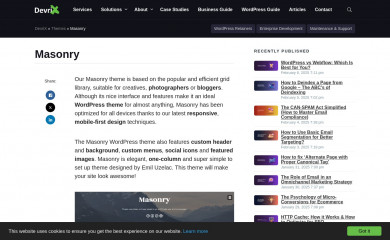 Masonry screenshot
