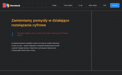 devstock.pl screenshot