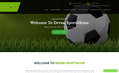 devsai-sportshome.com screenshot