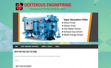 dexterousengineering.com screenshot