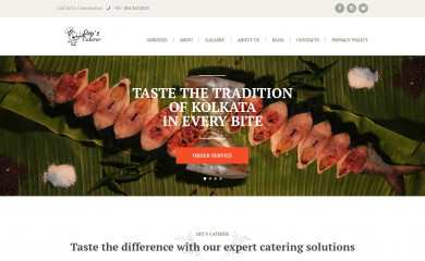deyscaterer.com screenshot