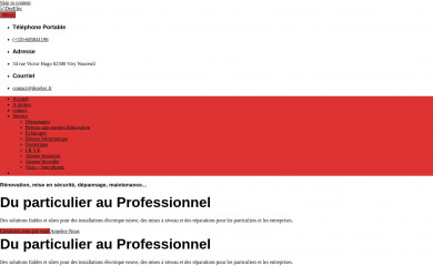 dezelec.fr screenshot