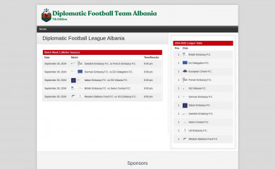 dflalbania.com screenshot
