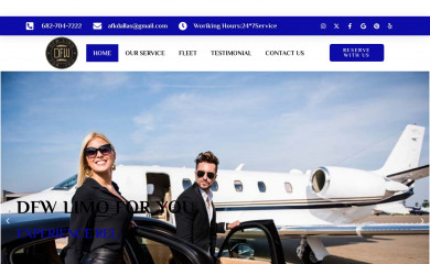 dfwlimoforyou.com screenshot