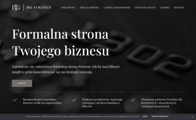dgfinance.pl screenshot