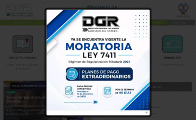 dgrsantiago.gob.ar screenshot