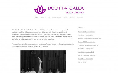 dgyoga.com screenshot