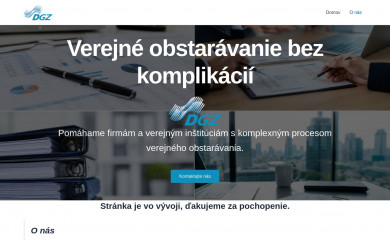 dgz.sk screenshot