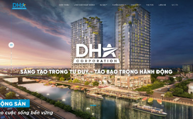 dhacorp.vn screenshot