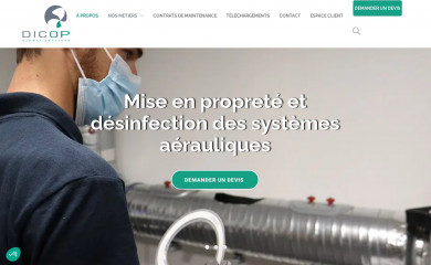 dicop.fr screenshot