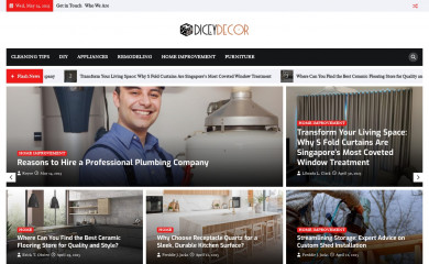 diceydecor.com screenshot