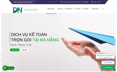 dichvuketoandn.vn screenshot