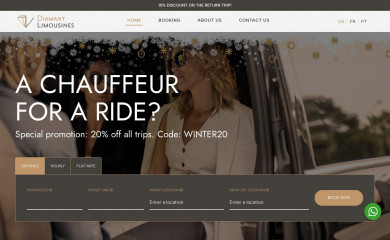 diamant-limousines.ch screenshot