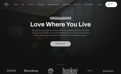 diamondgroupestates.com screenshot