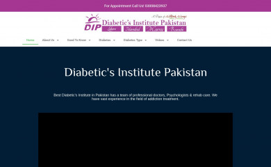 diabetespakistan.com screenshot
