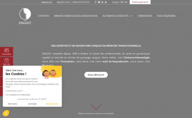diagast.com screenshot