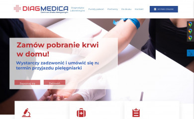 diagmedica.pl screenshot