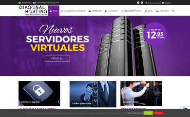 diagonalhosting.com screenshot