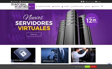 diagonalhosting.com screenshot