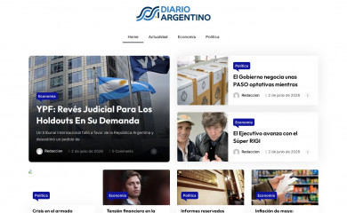 diarioargentino.com.ar screenshot