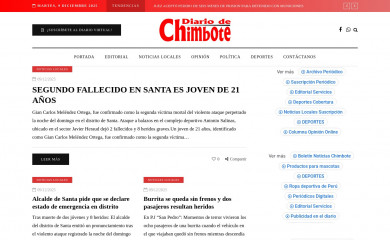 diariodechimbote.com screenshot