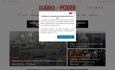 diariodopoder.com.br screenshot