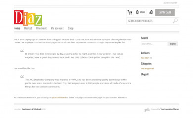 diaz.co.za screenshot