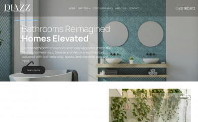 diazzbathroomrenovations.com.au screenshot