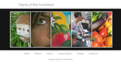 dignityofman.org screenshot