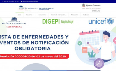 digepisalud.gob.do screenshot