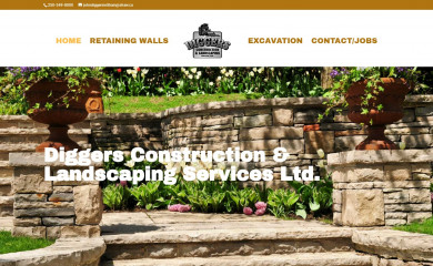 diggersconstruction.ca screenshot
