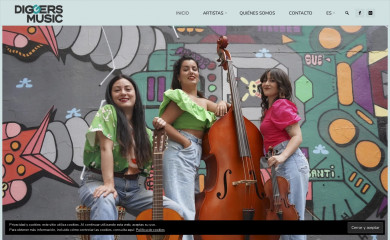 diggersmusic.com screenshot