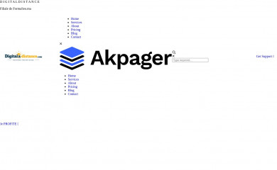 digitaladistance.com screenshot
