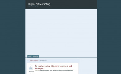 digitalartmarketing.co.uk screenshot