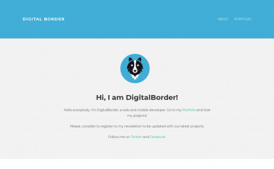 digitalborder.net screenshot