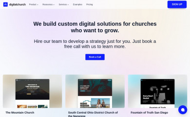 digitalchurch.agency screenshot