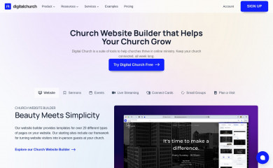 digitalchurch.agency screenshot