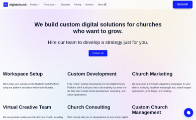 digitalchurchagency.com screenshot