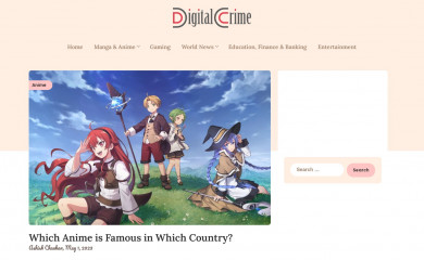 digitalcrime.news screenshot
