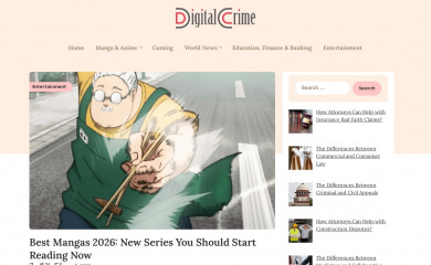 digitalcrime.news screenshot