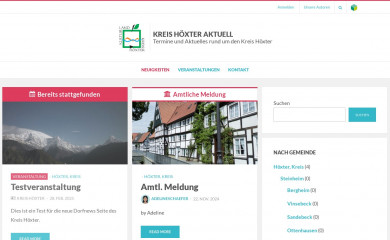 digitaledoerfer-dorfnews-hx.de screenshot
