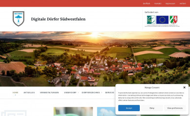 digitaledoerfer-suedwestfalen.de screenshot