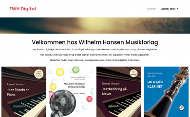 digitalewh.dk screenshot