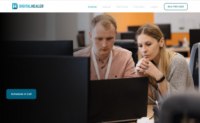 digitalhealer.net screenshot