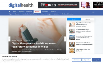 digitalhealth.net screenshot